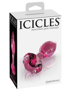 Icicles Hand Blown Glass Massager Elegant Body Safe Toy > Glass > Toys