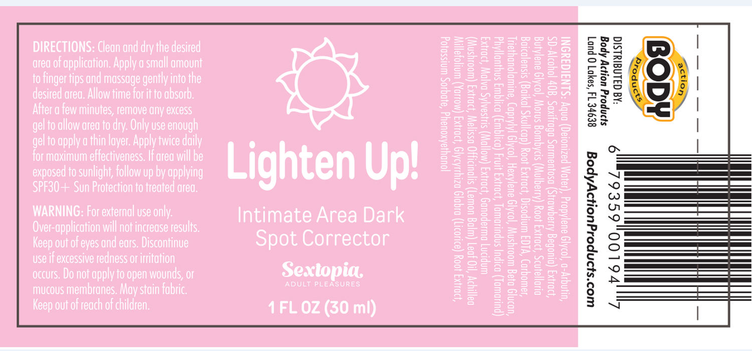 Body Action Lighten Up Dark Spot Corrector Gel – Intimate Skin Treatment Gel > Essentials > Feminine Care