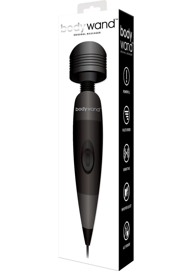 Bodywand Original Electric Massager for Intimate Relaxation Black Electric Massager