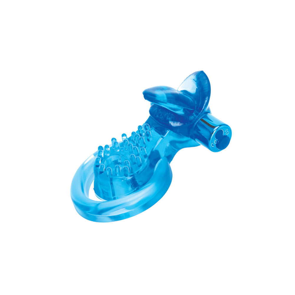 Bodywand Duo Ring with Clit Tickler > Cock Ring > Vibrating