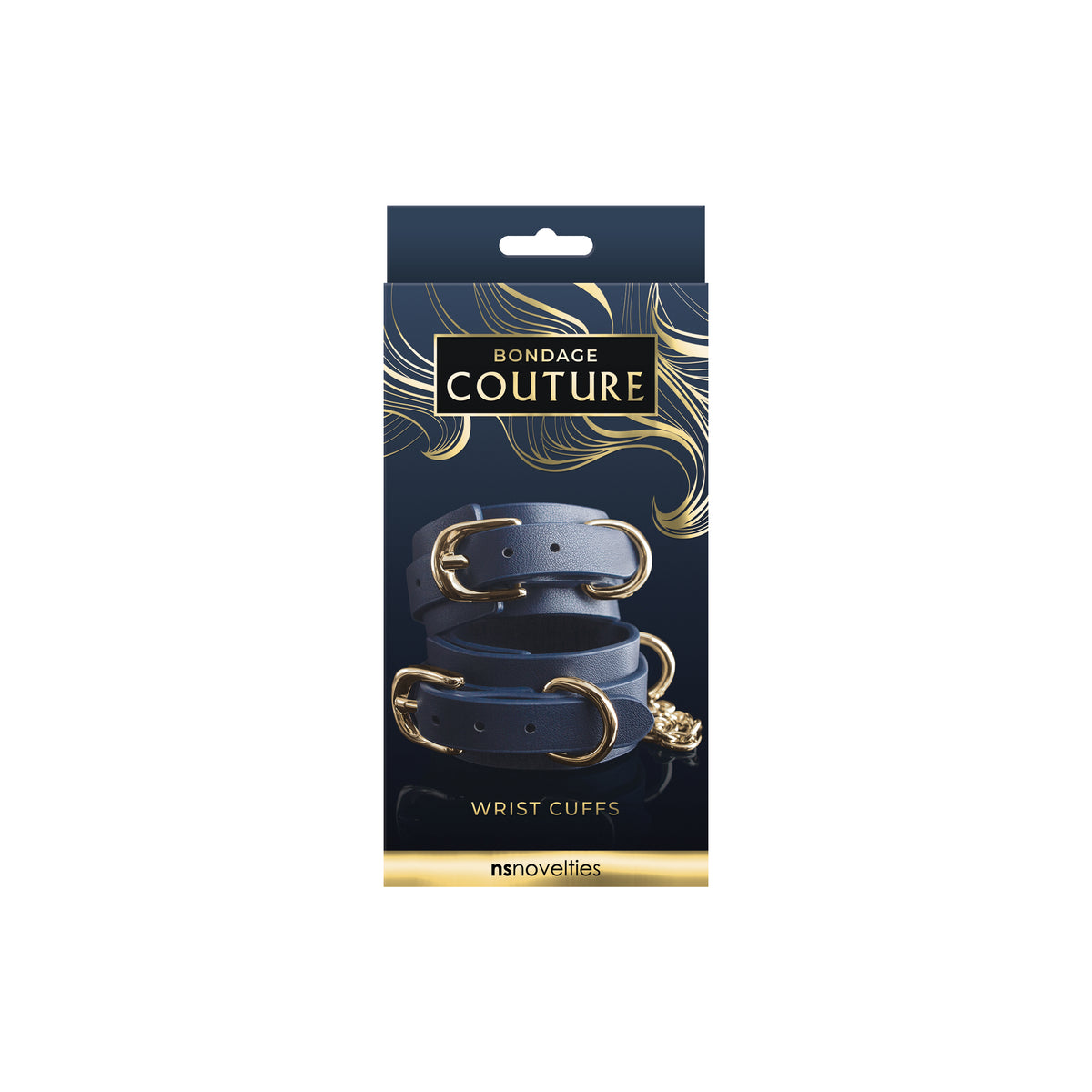 Bondage Couture Wrist Cuffs Restraints by NS Novelties – Elegant Leather Wrist Restraints > Bondage Gear > Restraints
