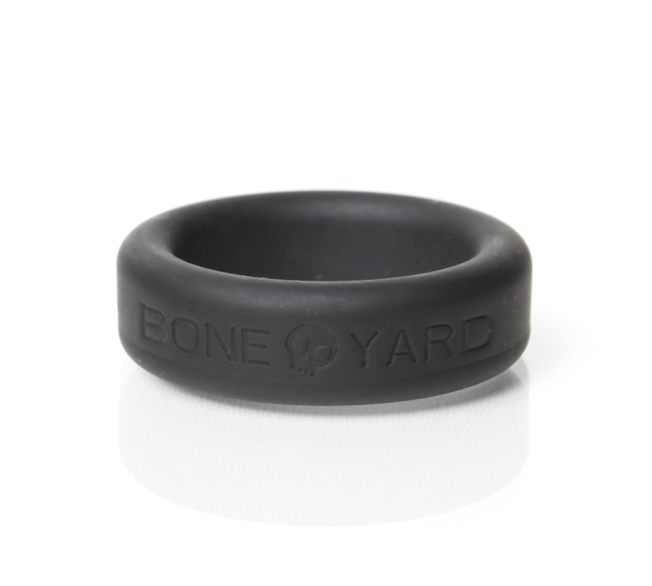 Boneyard Silicone Cock Ring 30mm Black > Cock Ring > Single Main image