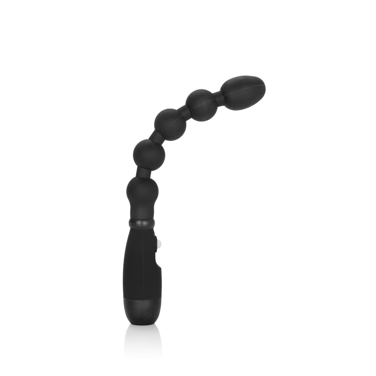Booty Call Booty Bender Black Silicone 7" Anal Vibrator Toy > Anal Range > Anal Beads