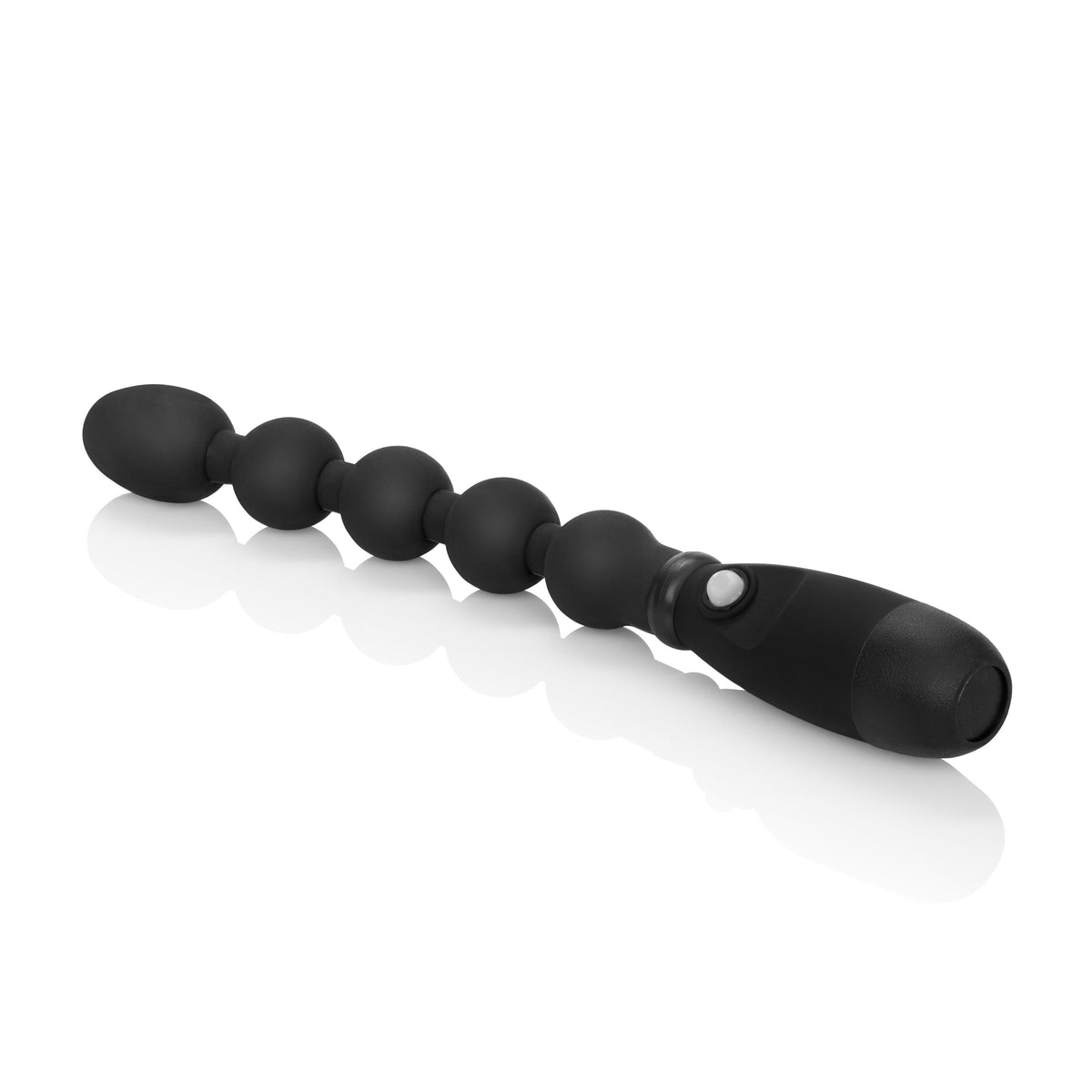 Booty Call Booty Bender Black Silicone 7" Anal Vibrator Toy > Anal Range > Anal Beads