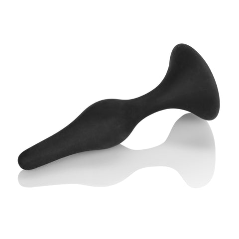 Booty Call Booty Starter Petite Silicone Anal Toy Black Butt Plugs