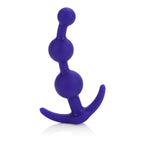 Booty Call Purple Silicone 4.75" Anal Beads with Easy Pull Handle > Anal Range > Anal Beads
