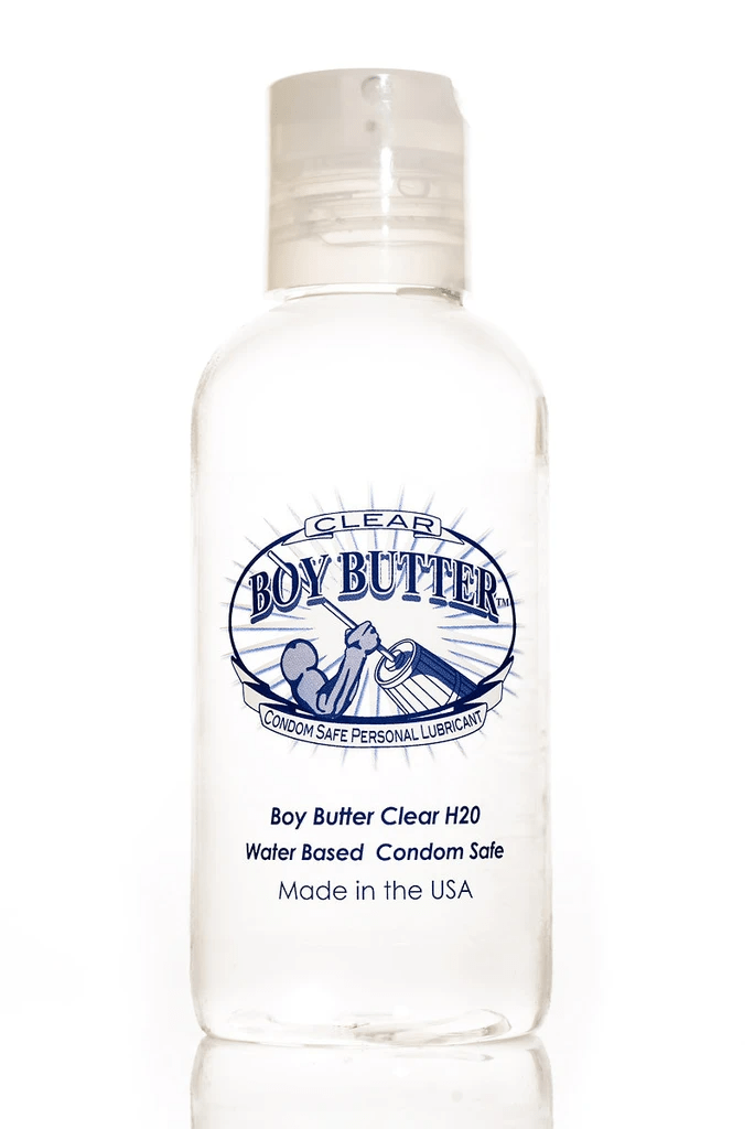 Boy Butter Clear H2O – Water-Based Personal Lubricant 4 Oz > Lube > Hybrid
