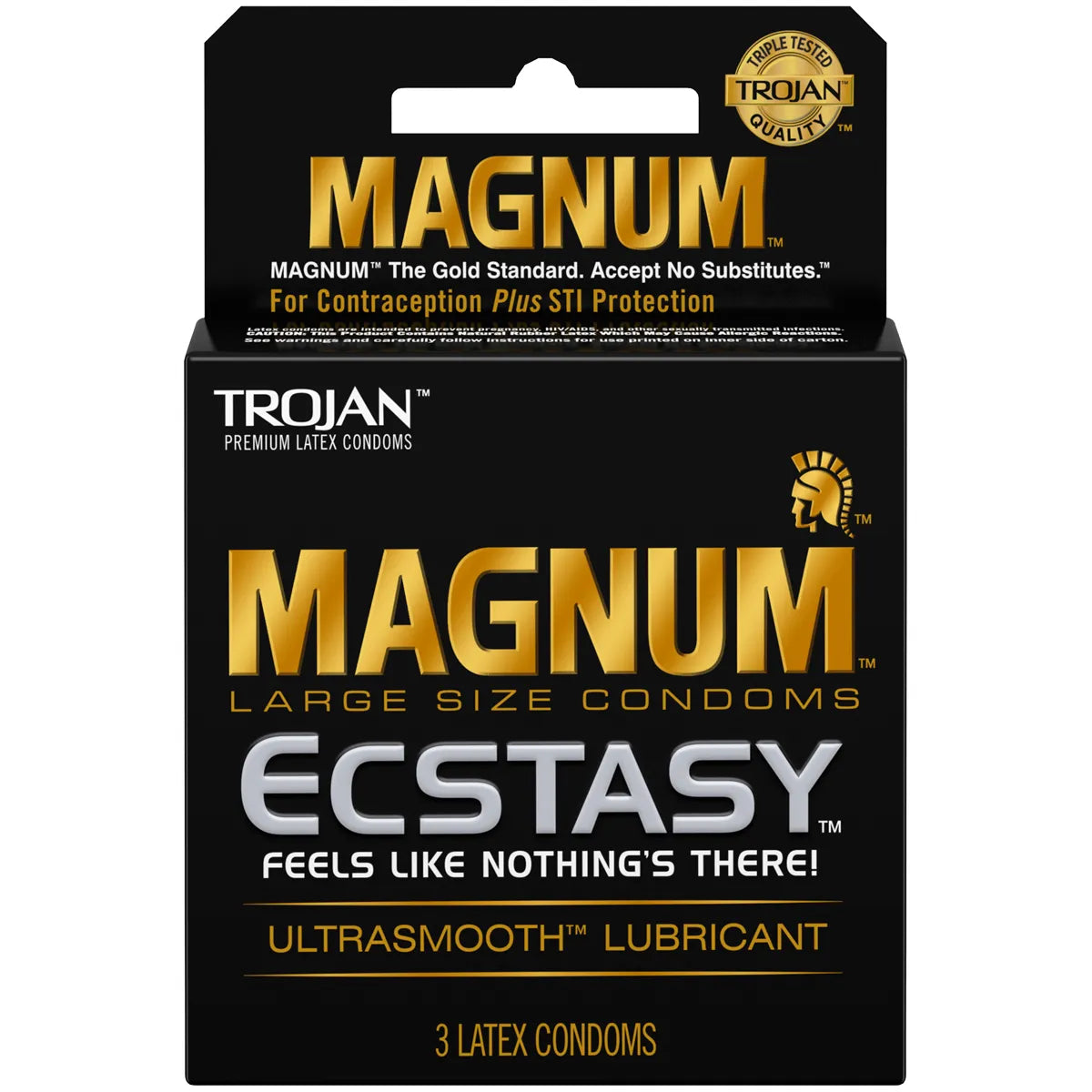 Trojan Magnum Ecstasy - 3 Pack > Essentials > Condoms