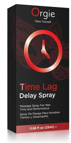 Orgie Time Lag Delay Spray 10ml – Clinically Tested Benzocaine-Free Performance Enhancer Spray Default Title > Essentials > Mens Enhancers