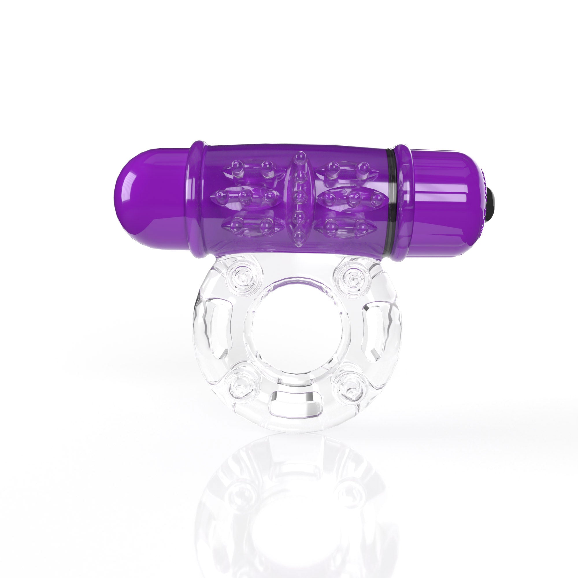 Screaming O 4B OWow Grape – Super-Powered Vibrating Ring Cock Rings Vibrating