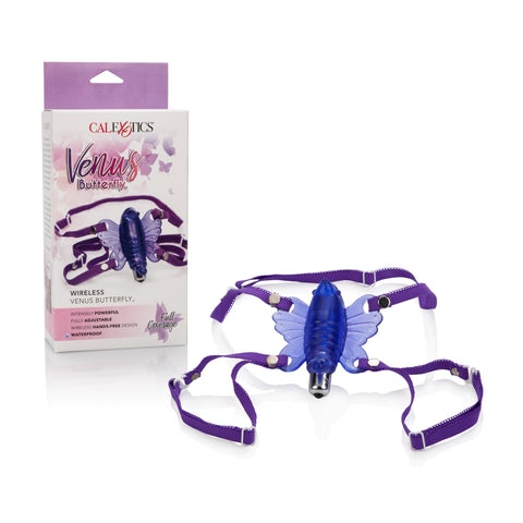 Wireless Venus Butterfly Wearable Stimulator Purple Panty Vibrators