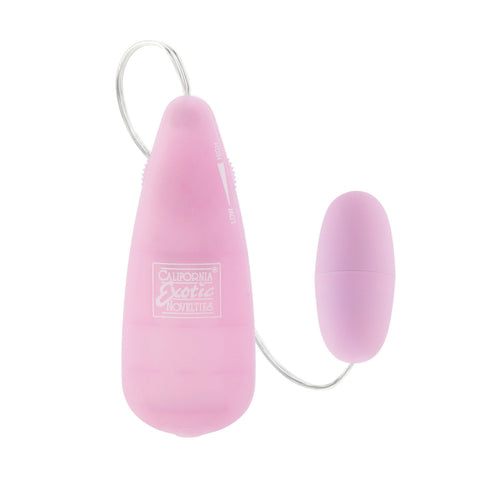 First Time Satin Teaser Pink Clitoral Vibrator with Multi Speeds BULLETS