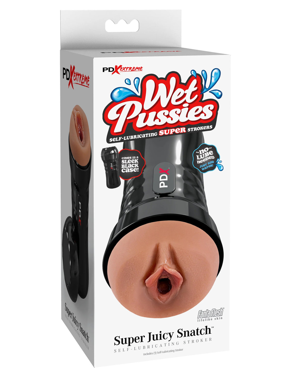 Pdx Extreme Wet Pussies Super Juicy Snatch Stroker Brown Brown > Sex Toys For Men > Masturbators > Manual