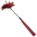 Burgundy Feather Tickler > Bondage Gear > Paddles