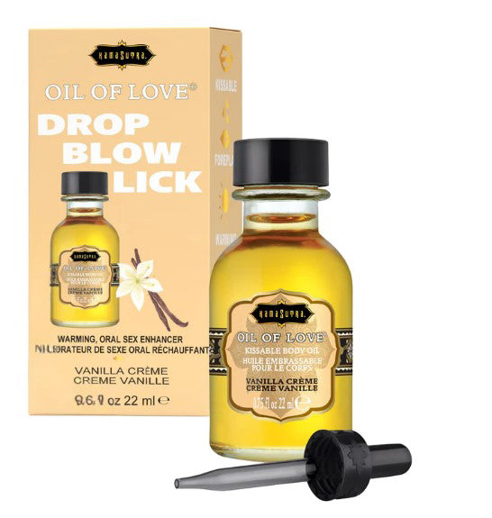 Kama Sutra Oil of Love Vanilla Creme Kissable Massage Oil 22ml > Essentials > Massage Oil
