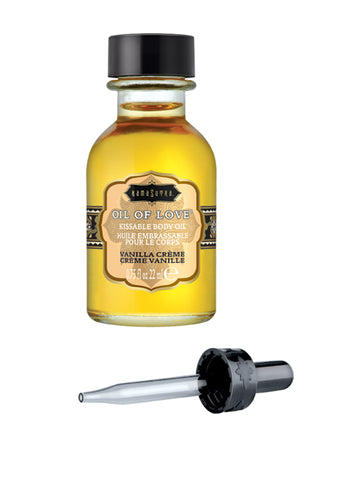Kama Sutra Oil of Love Vanilla Creme Kissable Massage Oil 22ml Default Title Massage Oil
