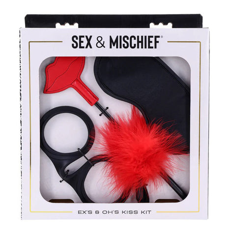 Ex's and Oh's Kiss Kit Erotic Bondage and Couples Toy Set > Bondage Gear > Restraints