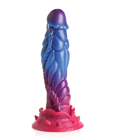Creature Cocks Intruder Alien Silicone Dildo Purple Blue Pink 9 Inch with Suction Cup Fantasy Dongs