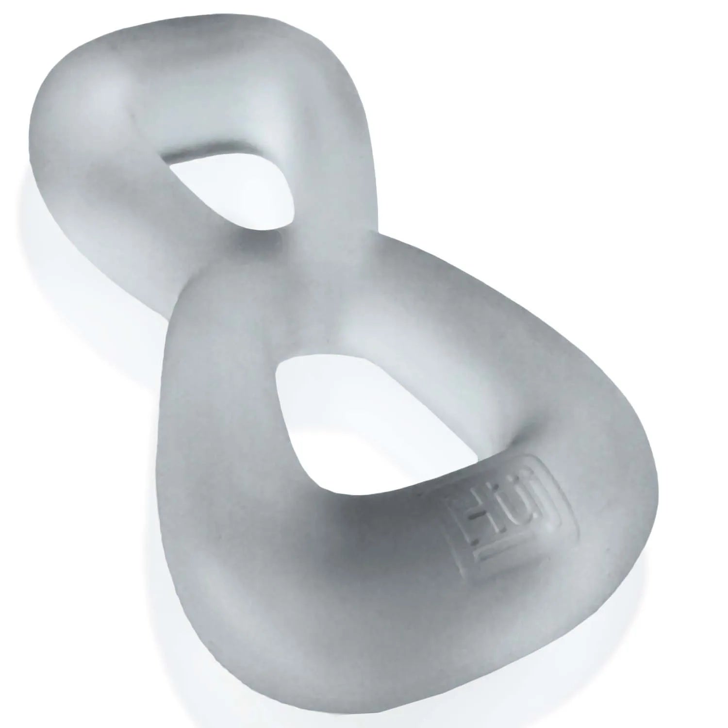 Boomerang Double-Ring Cockring & Nut-Tugger Clear Steam > Cock Ring > Single Main image