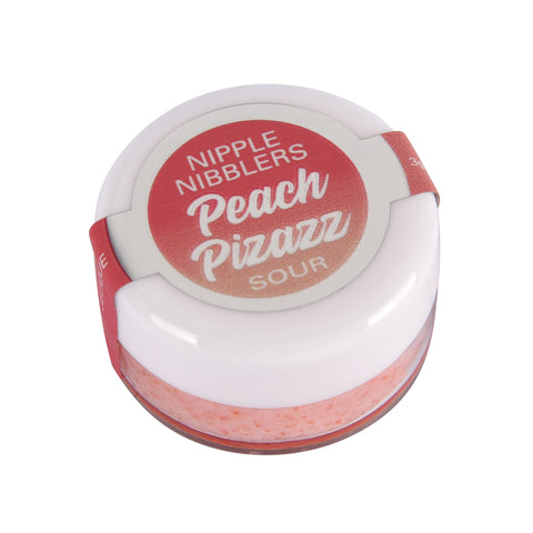 Nipple Nibbler Sour Pleasure Balm Peach Pizazz for Intimacy Nipple Stimulators