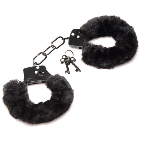 Master Series Cuffed in Fur - Fluffy Handcuffs > Bondage Gear > Handcuffs