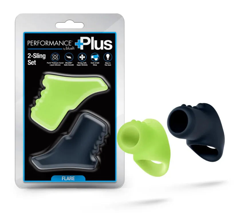 Performance Plus Flare Premium 2-Sling Set – Support and Stamina Enhancement Device Multi > Cock Ring > Sling