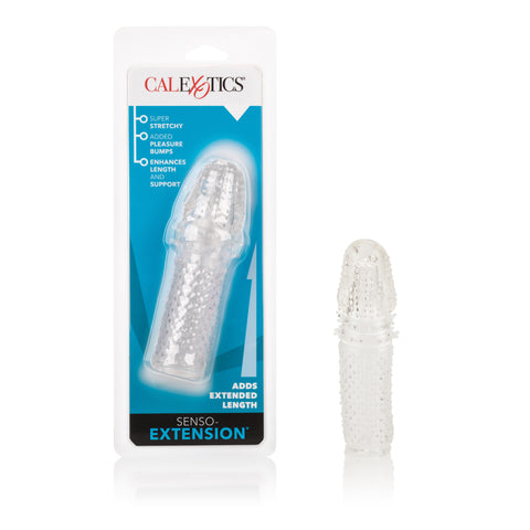 Senso Clear Penis Extension Sleeve for Enhanced Sensual Stimulation SLEEVES