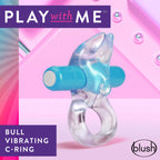 Play With Me Bull Vibrating Cock Ring – Powerful Vibration Silicone Ring > Sex Toys > Couples Toys