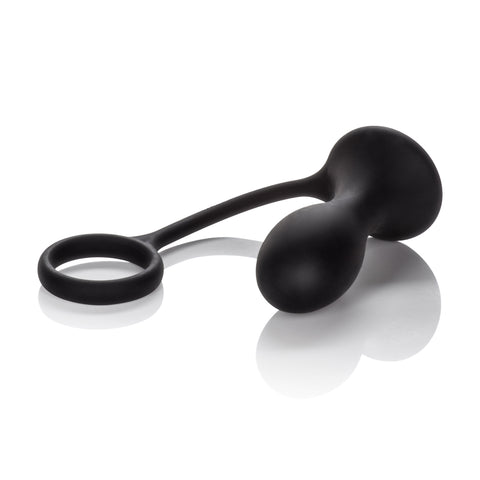 Dr Joel Kaplan Silicone Prostate Probe and Support Ring Black Prostate Tools