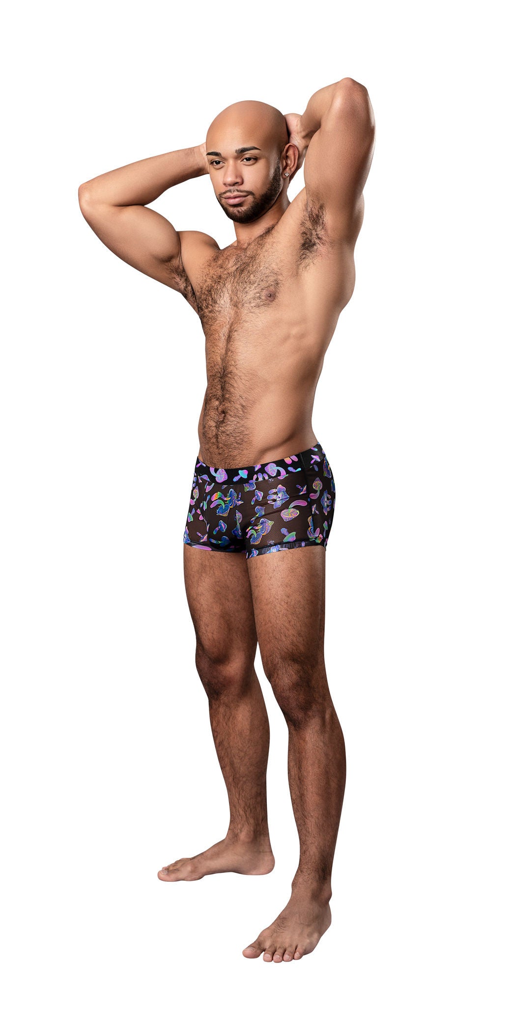 Male Power Hazy Dayz Small Pot Leaf Pouch Short Underwear Mens Trunks