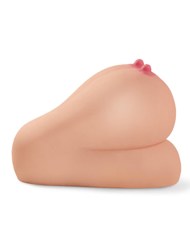 Pipedream Extreme Toyz Dirty Talk Interactive Titty Masturbator Beige Assturbators