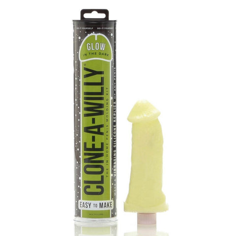 Clone A Willy Glow In The Dark Kit Green > Realistic Dildos and Vibes > Mould your own kits