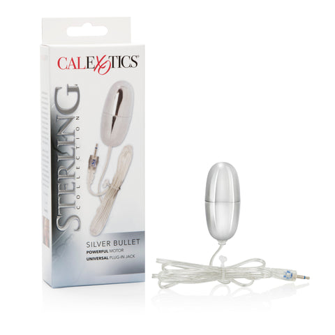 Sterling Collection Silver Bullet Vibrator for Sophisticated Pleasure BULLETS & EGGS
