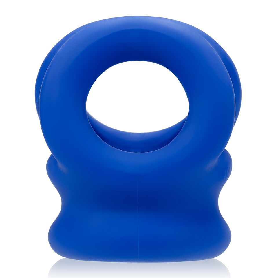 Tri-Squeeze Ball Stretch Cock Sling in Black Ice by Oxballs COCK RINGS Sling
