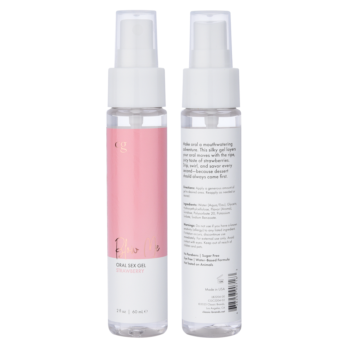 Blow Me Strawberry Oral Sex Gel – Kissable Flavored Intimate Gel > Lube > Oral Gels & Sprays