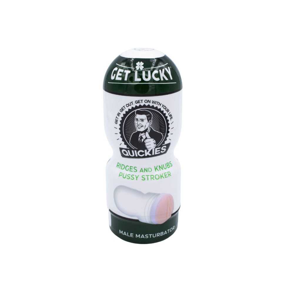 Quickies Ridges and Knubs (Realistic) – Ultra Soft Male Masturbator With Textured Sleeve > Sex Toys For Men > Masturbators > Manual