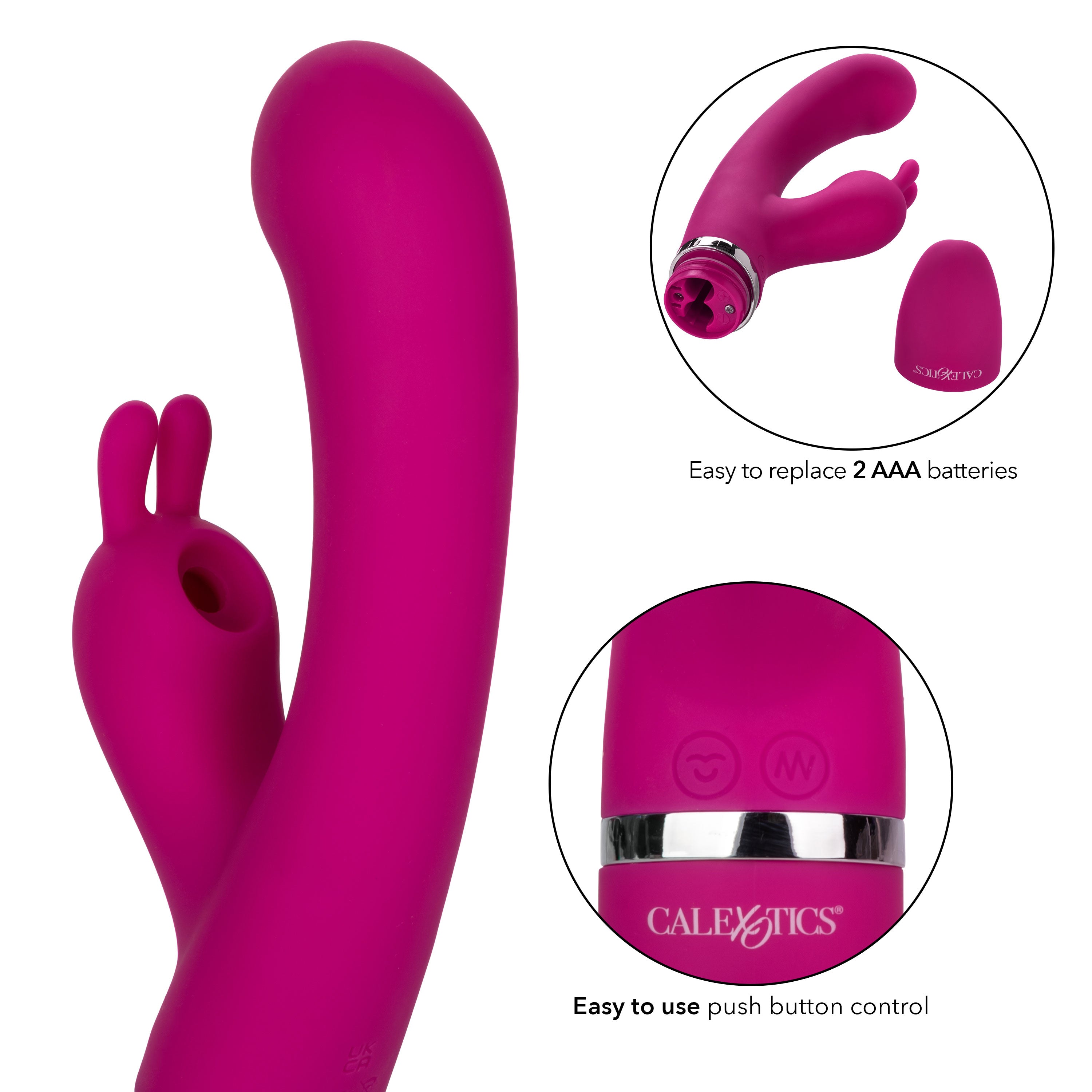 Foreplay Frenzy Bunny Kisser Vibrator VIBRATORS-RABBIT