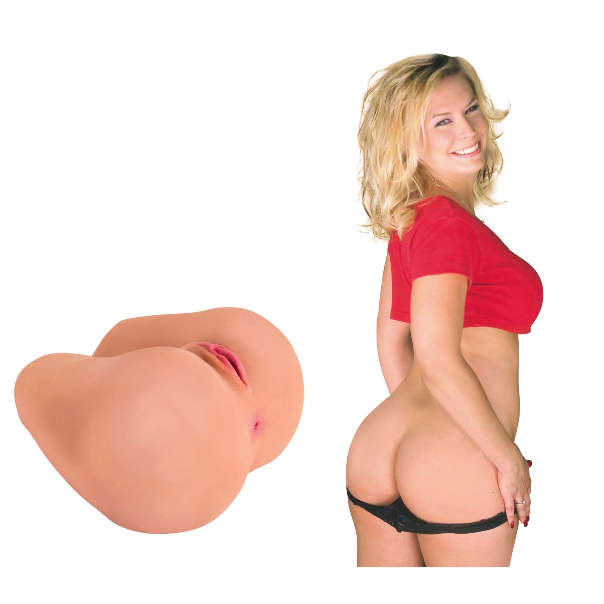 Mistress Maddie 10X Missionary Butt Masturbator with 10 Function Vibrating Egg and Realistic Nubbed Sleeve Secondary image