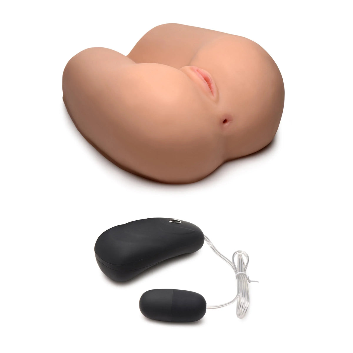 Mistress Maddie 10X Missionary Butt Masturbator with 10 Function Vibrating Egg and Realistic Nubbed Sleeve > Sex Toys For Men > Masturbators > Pornstar