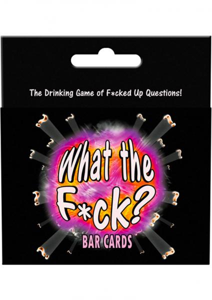 What the F*ck Bar Cards Drinking Game > Novelties > Card Games