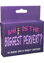 Who Is the Biggest Pervert Drinking Card Game > Novelties > Card Games