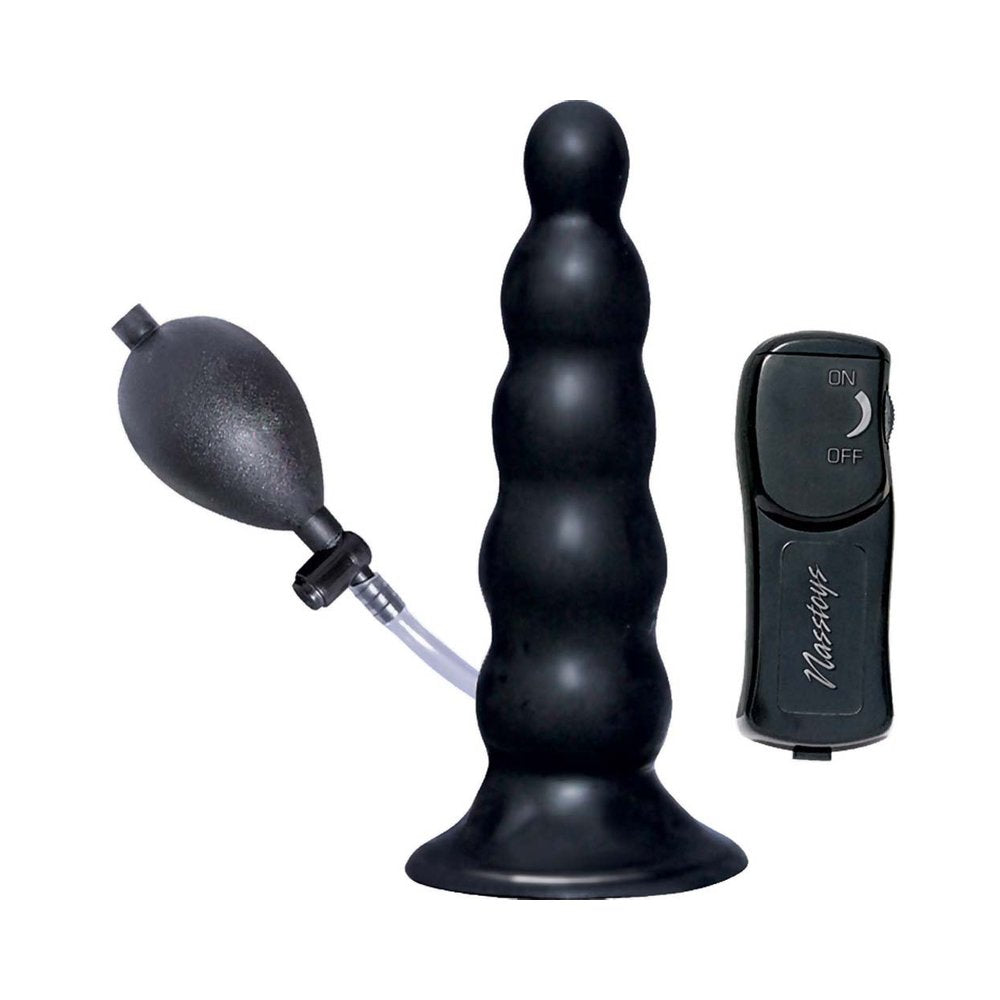 Ram Inflatable Vibrating Anal Expander (Black) – Inflatable Anal Vibrator > Anal Range > Tunnel and Stretchers Main image