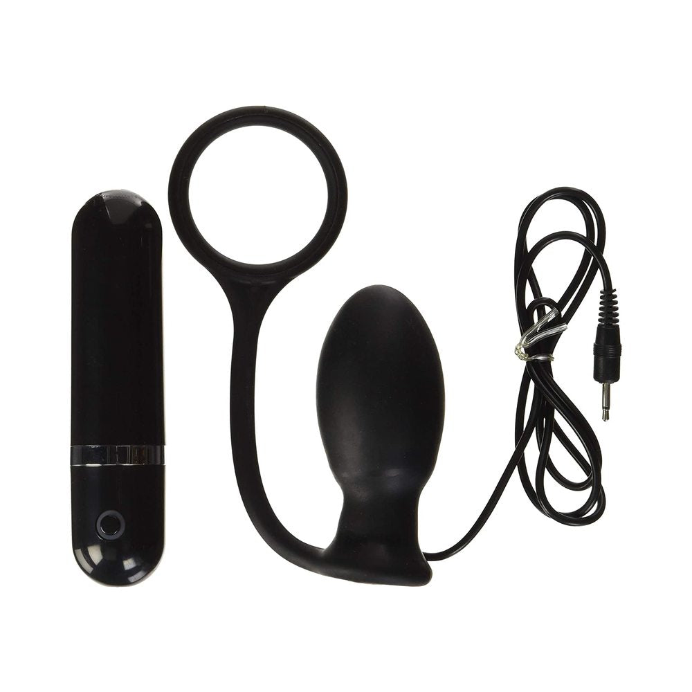 Mack Tuff Silicone Vibrating Butt Plug With 10 Modes > Anal Range > Prostate Plugs