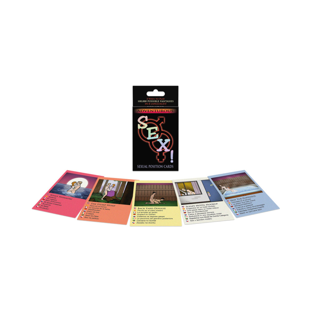 Adventurous Adventurous Sex Card Game – Visual Cards Couples Game > Novelties > Card Games Main image