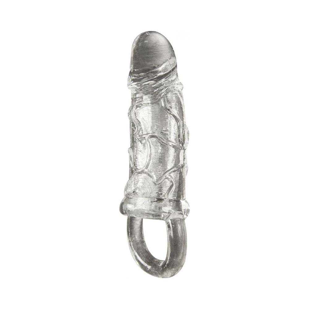 Maxx Men Clear Compact Penis Sleeve – Snug Fit Added Girth and Length Sleeve > Sex Toys For Men > Penis Sleeves