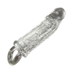 Maxx Men Grande Penis Sleeve – Clear, Textured, Enhances Girth and Length Sleeve > Sex Toys For Men > Penis Sleeves