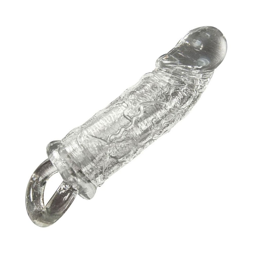 Maxx Men Grande Penis Sleeve – Clear, Textured, Enhances Girth and Length Sleeve > Sex Toys For Men > Penis Sleeves