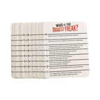 Who's the Biggest Freak? Card Game – Party Drinking Game > Novelties > Card Games