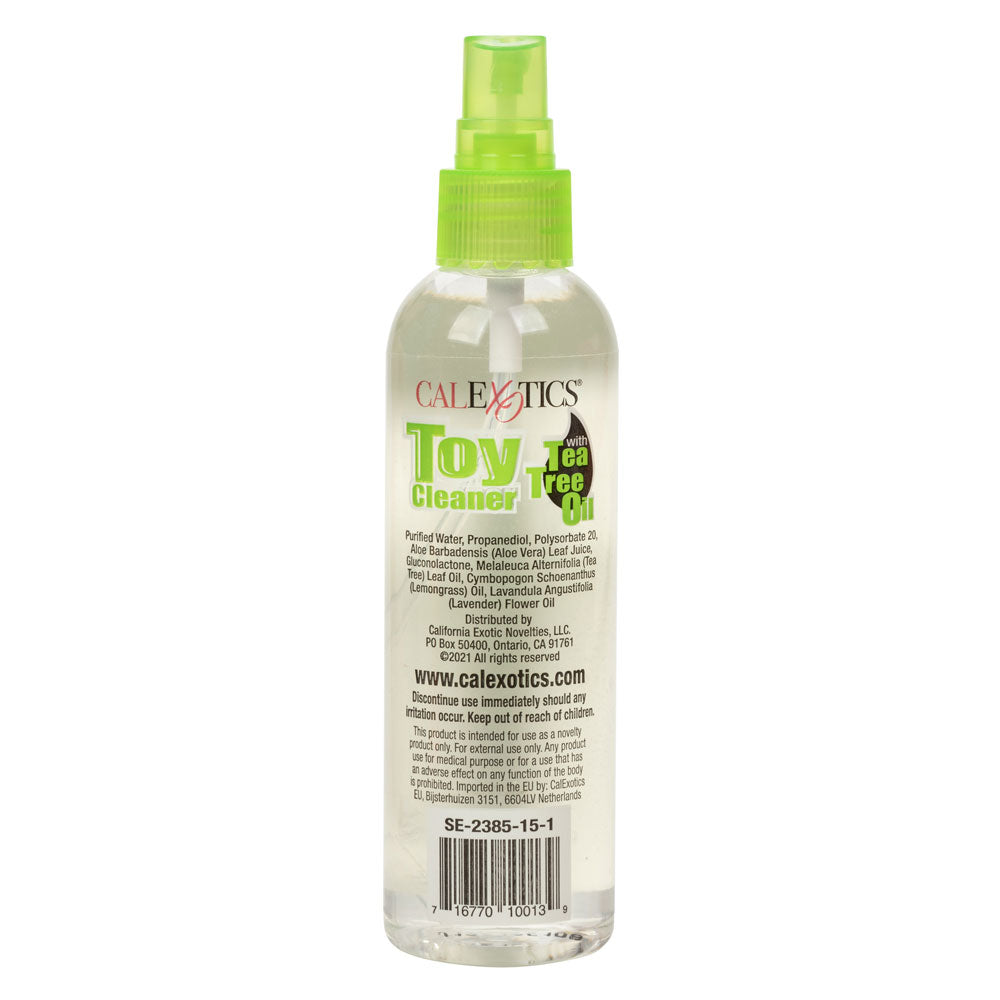 CalExotics Toy Cleaner with Tea Tree Oil 4 Ounce Transparent Bottle > Essentials > Toy Cleaners