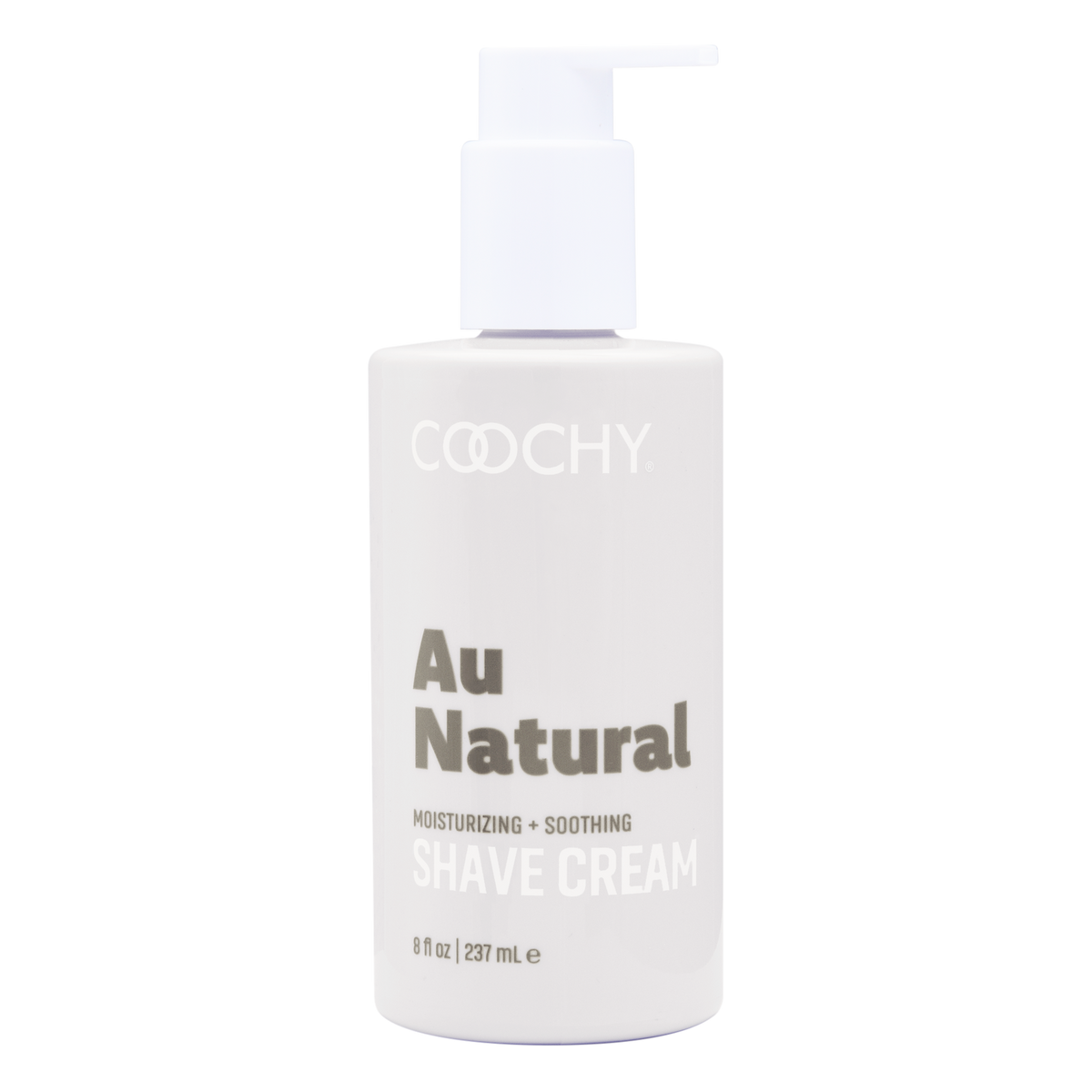 Coochy Au Natural – 8 Fl Oz Fragrance-Free Shave Cream
